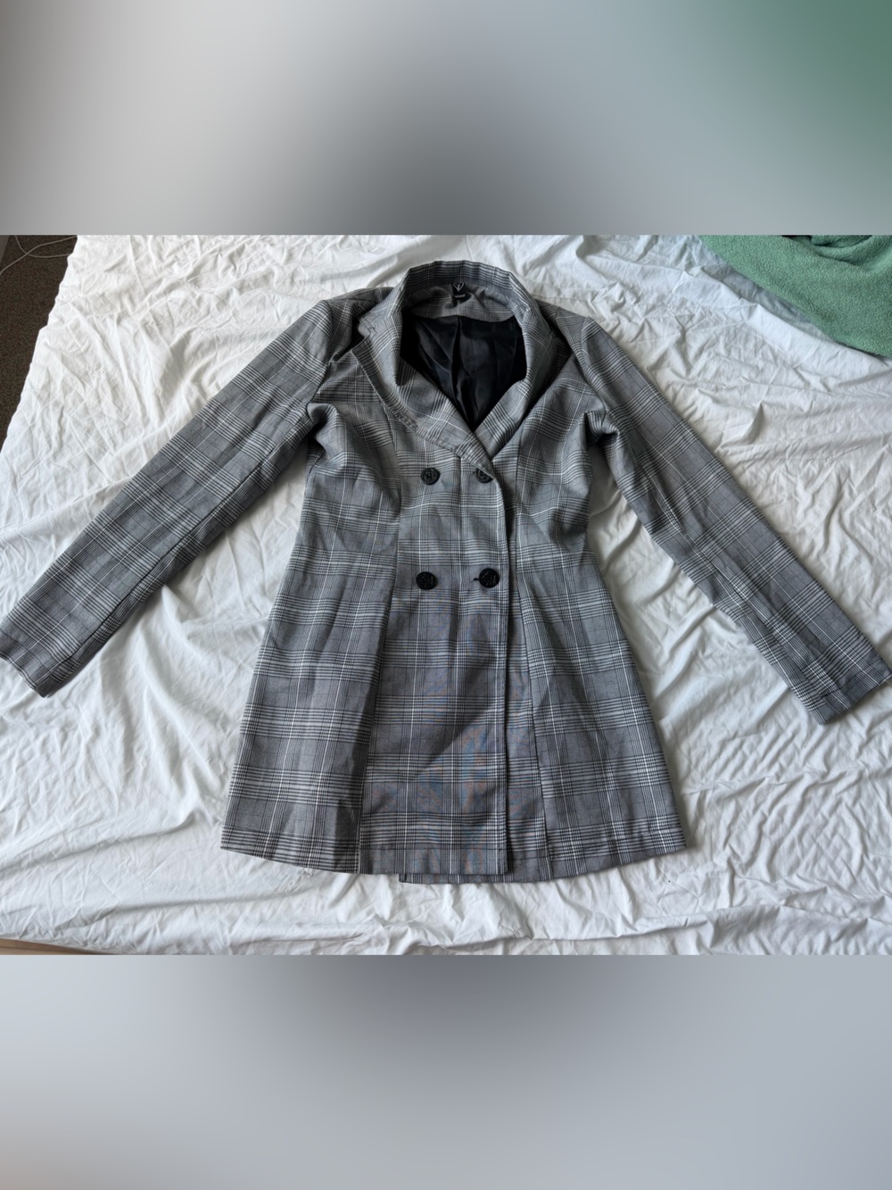 Cute Plaid Coat